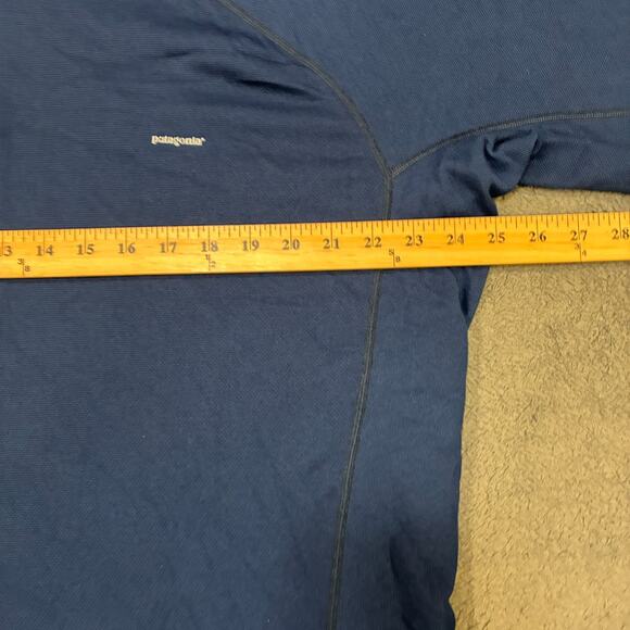 Patagonia Capilene Navy Blue Performance Baselayer Pullover Shirt Mens Size 2XL - Picture 8 of 9